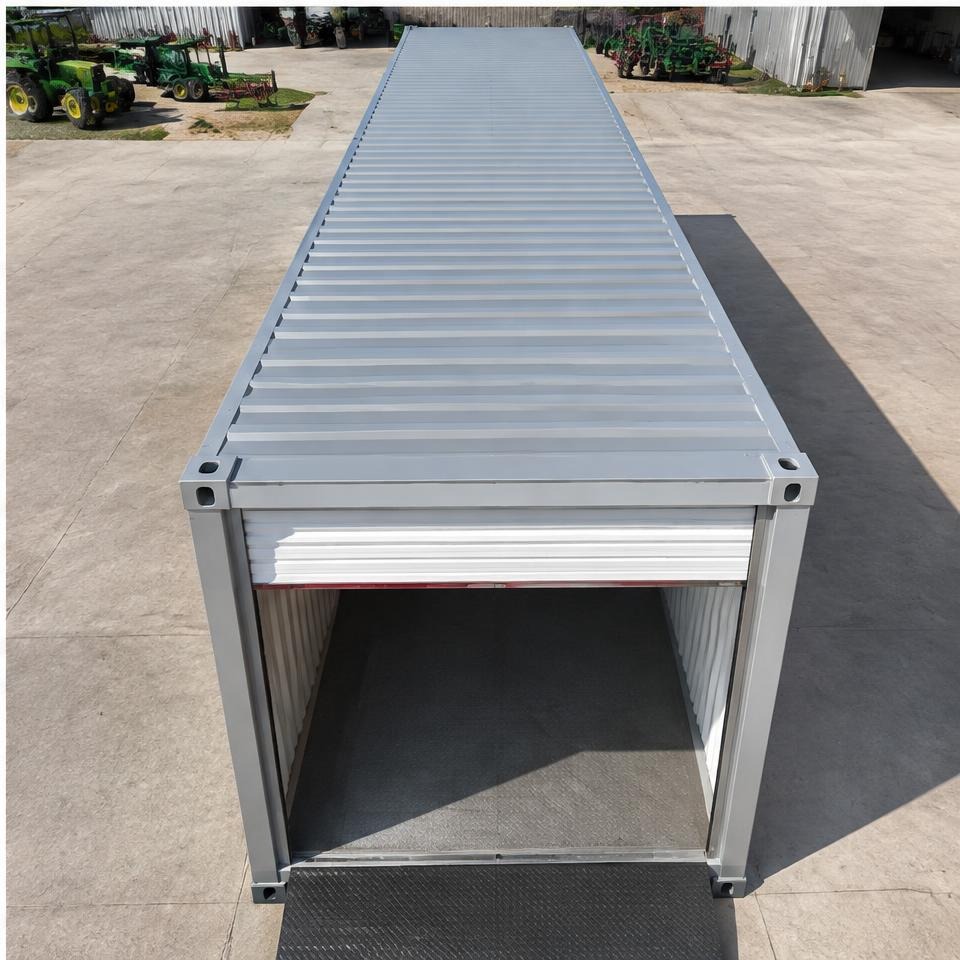 Outback Crosswind 40 High-Cube Drive-Through Garage — Elevated roof and footprint Outback Crosswind 40 High-Cube Drive-Through Garage — elevated roof and footprint showing the catalog configuration